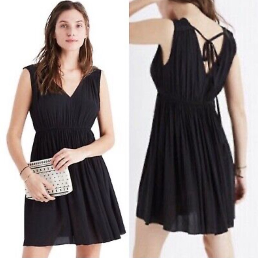 NWT Madewell Magnolia tie back dress